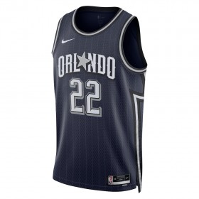 Muške NBA Dres Orlando Magic Franz Wagner Nike 2023-24 City Edition Navy Swingman